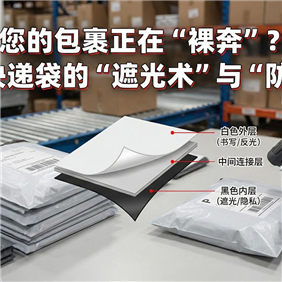 您的包裹正在“裸奔”？揭秘快遞袋的“遮光術”與“防暴學”